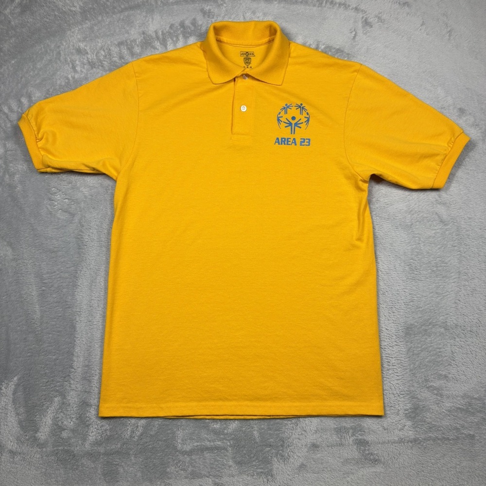 Special Olympics Shirt‎ Polo Mens Medium East Shore Area 23 Jerzees SpotShield